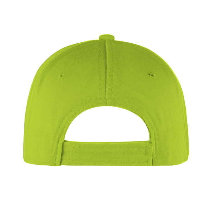 Gorra golf 5 paneles 100% poliéster