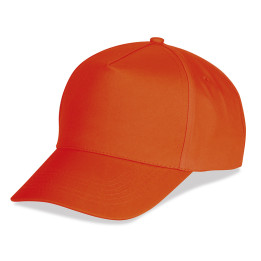 Gorra golf 5 paneles 100% poliéster