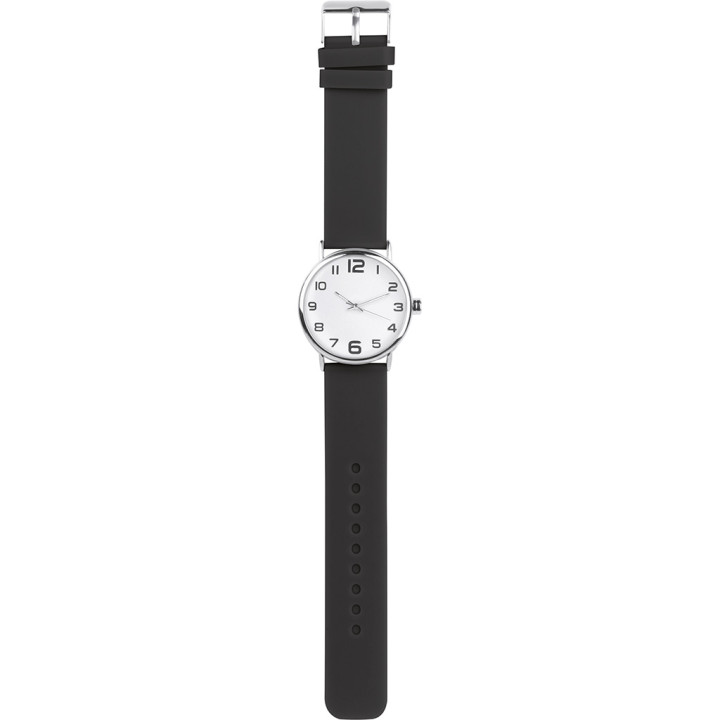 Reloj analógico personalizable metal/silicona