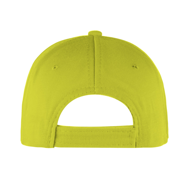 Gorra golf 5 paneles 100% poliéster