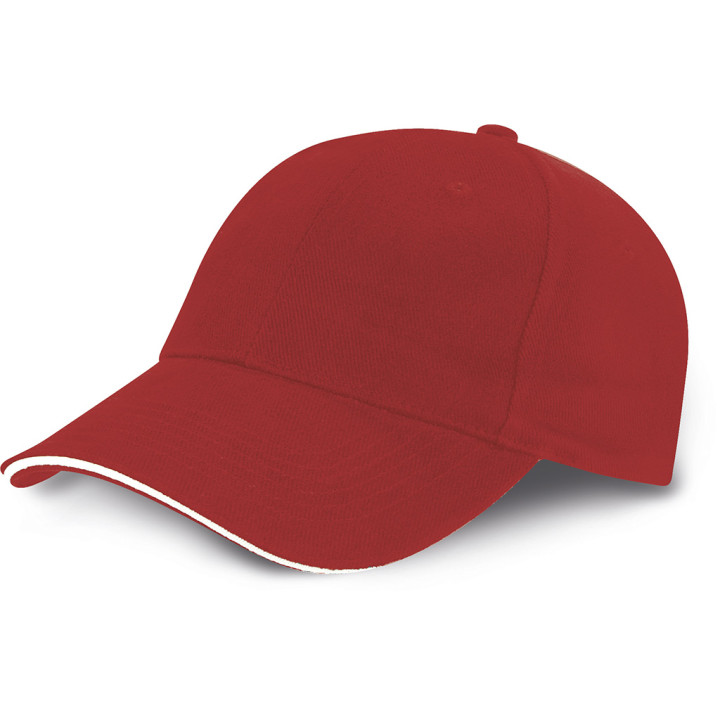 Gorra 6 paneles 100% algodón