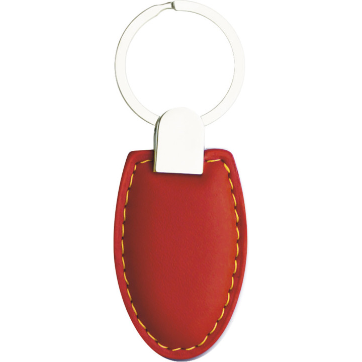 Llavero en estuche metal/pvc