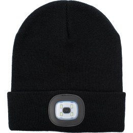 Gorro con luces led cob