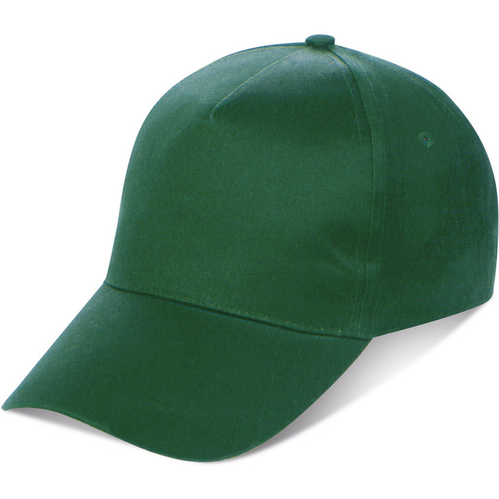 Gorra 5 paneles 100% algodón bandera italiana