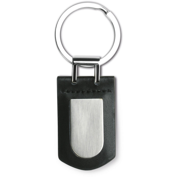 Llavero metal/piel