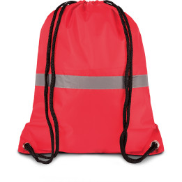 Mochila cuerdas nylon 210t reflectante