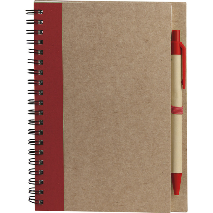 Libreta notebook de papel reciclado