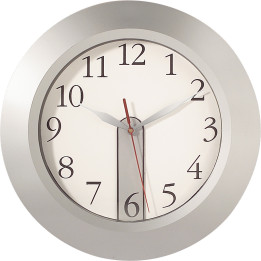 Reloj de pared plástico/cristal