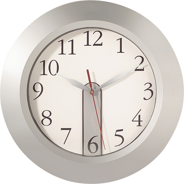 Reloj de pared plástico/cristal