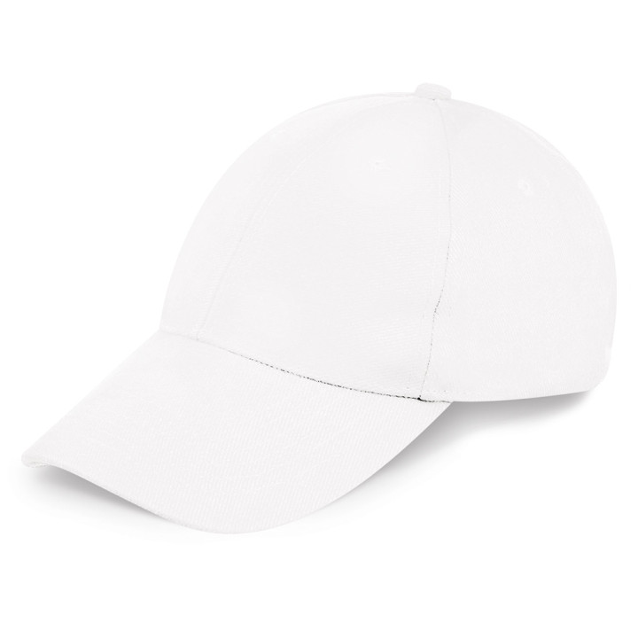 Gorra 6 paneles 100% algodón