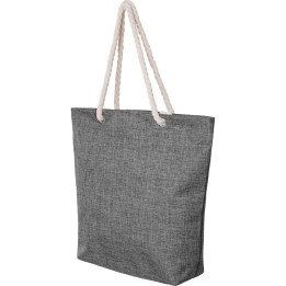 Bolsa de playa efecto melange poliéster 600d