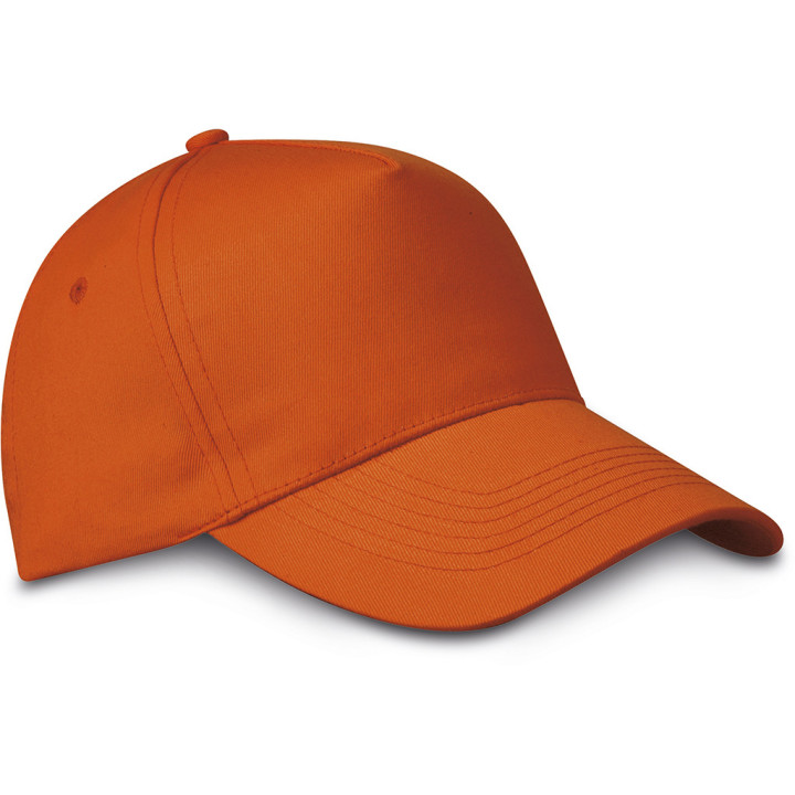 Gorra golf 5 paneles 100% algodón
