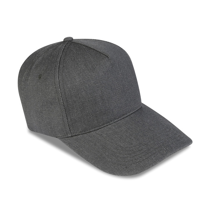 Gorra 5 paneles 100% tejano