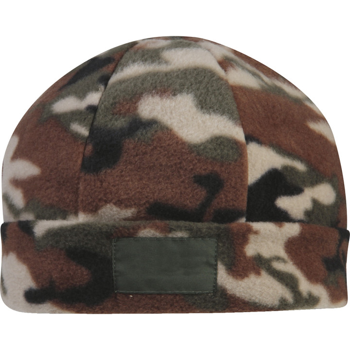 Gorro forro polar camuflaje