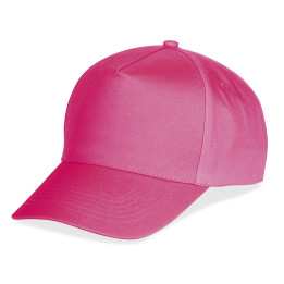 Gorra golf 5 paneles 100% poliéster