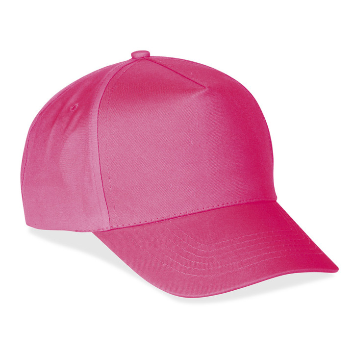 Gorra golf 5 paneles 100% poliéster