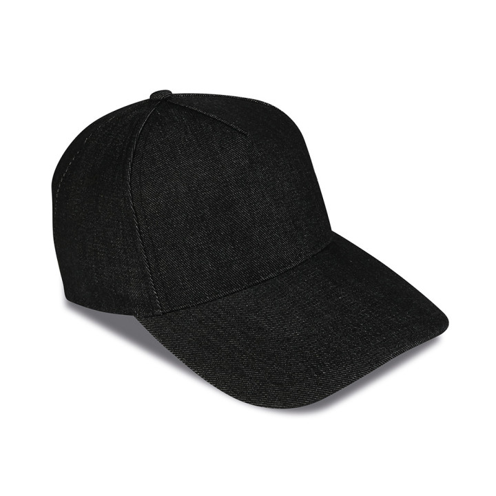 Gorra 5 paneles 100% tejano