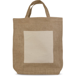 Bolsa shopping yute/algodón
