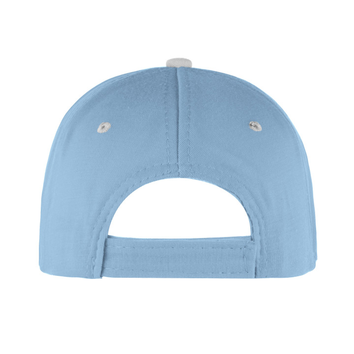 Gorra 5 paneles sandwich 100% algodón