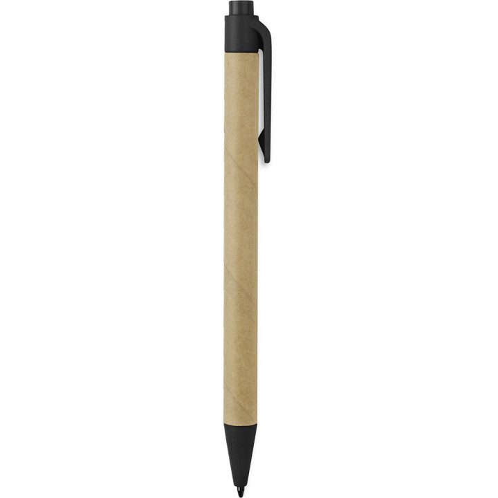 Boligrafo biodegradable y cartón reciclado