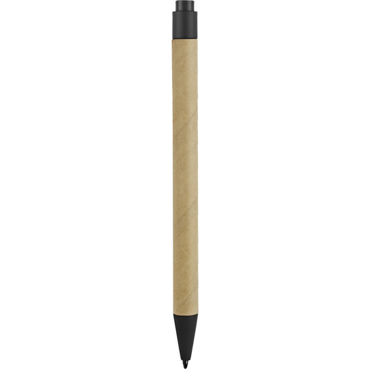 Boligrafo biodegradable y cartón reciclado