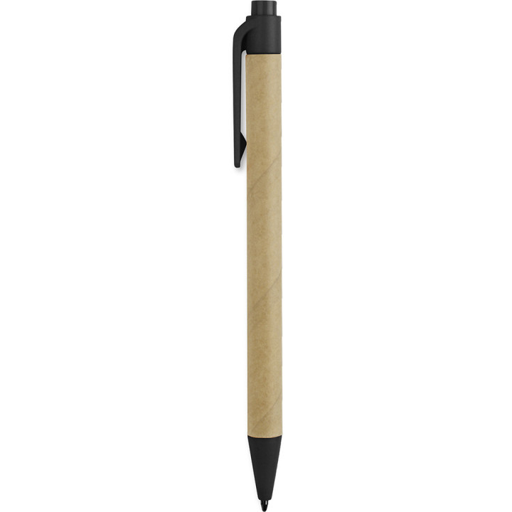 Boligrafo biodegradable y cartón reciclado