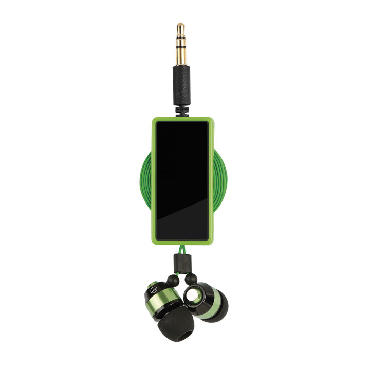 Auriculares de plástico