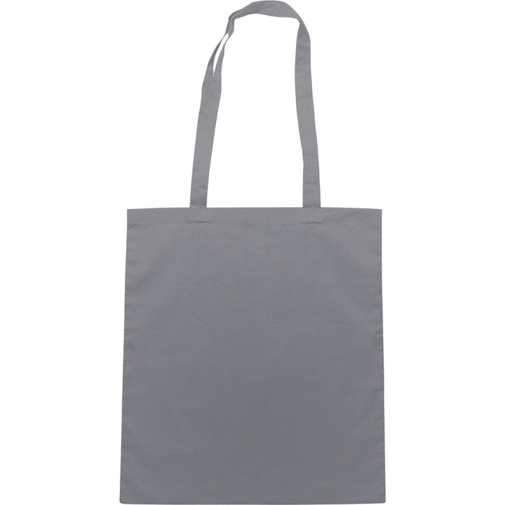 Bolsa shopping de algodón 250 gr/m2 con fuelle