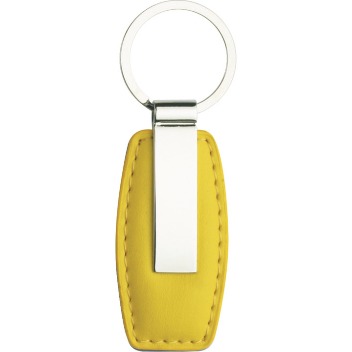 Llavero en estuche metal/pvc