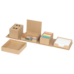Set de escritura en caja papel reciclado