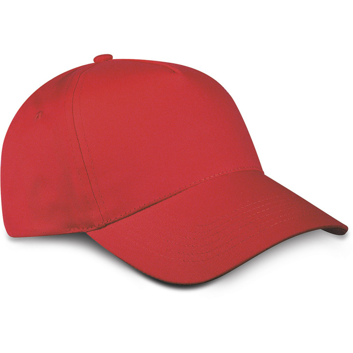 Gorra golf 5 paneles 100% algodón