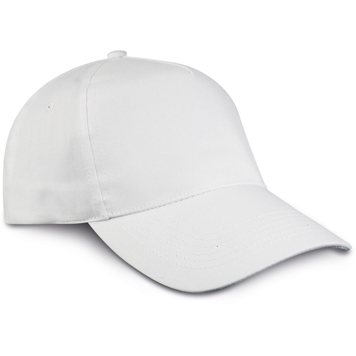 Gorra golf 5 paneles 100% algodón