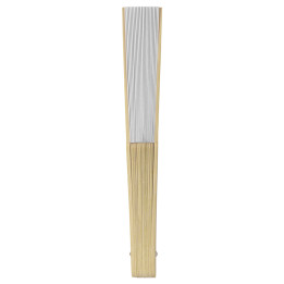 Abanico plegable de bambú y papel