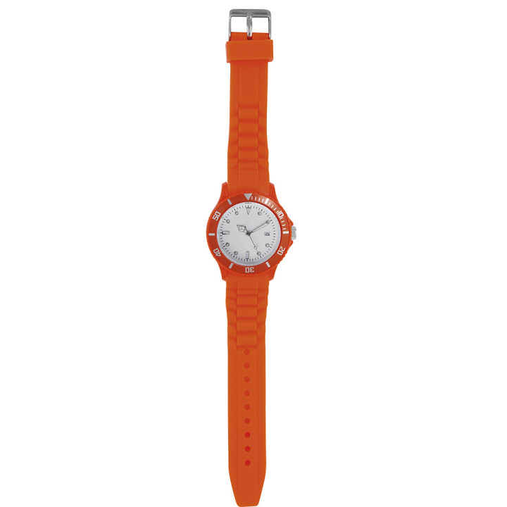 Reloj analógico personalizable plástico/silicona