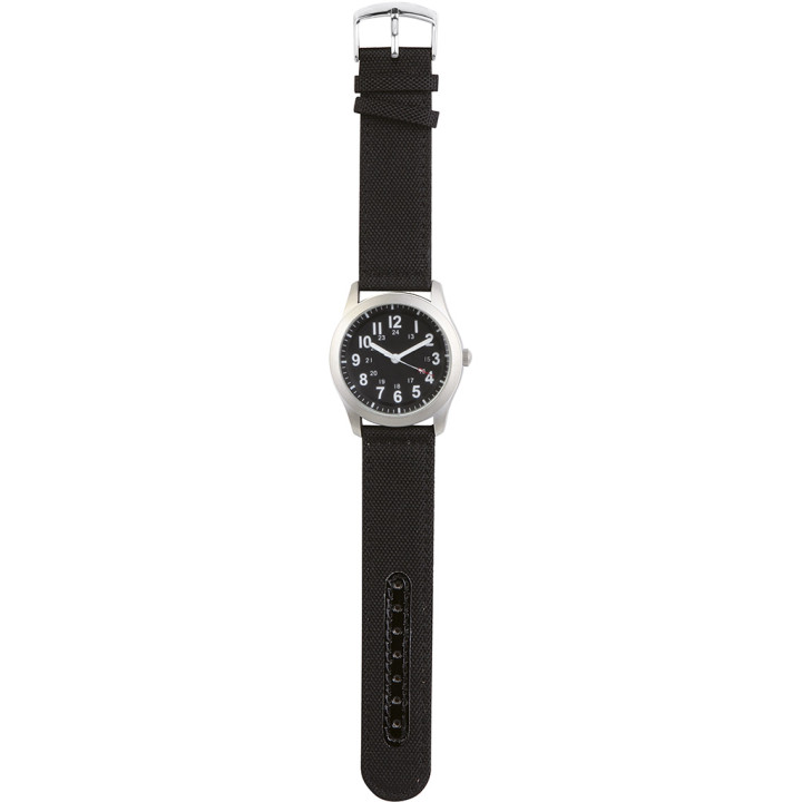 Reloj analógico personalizable metal/nylon