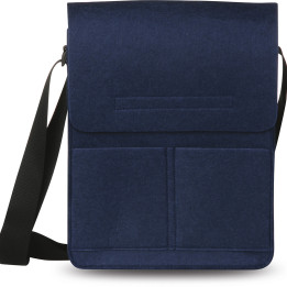 Bolso de hombro fabricado en fieltro