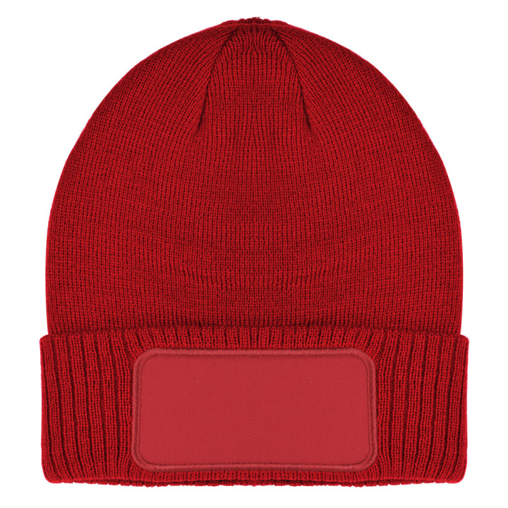 Gorro con etiqueta de algodón
