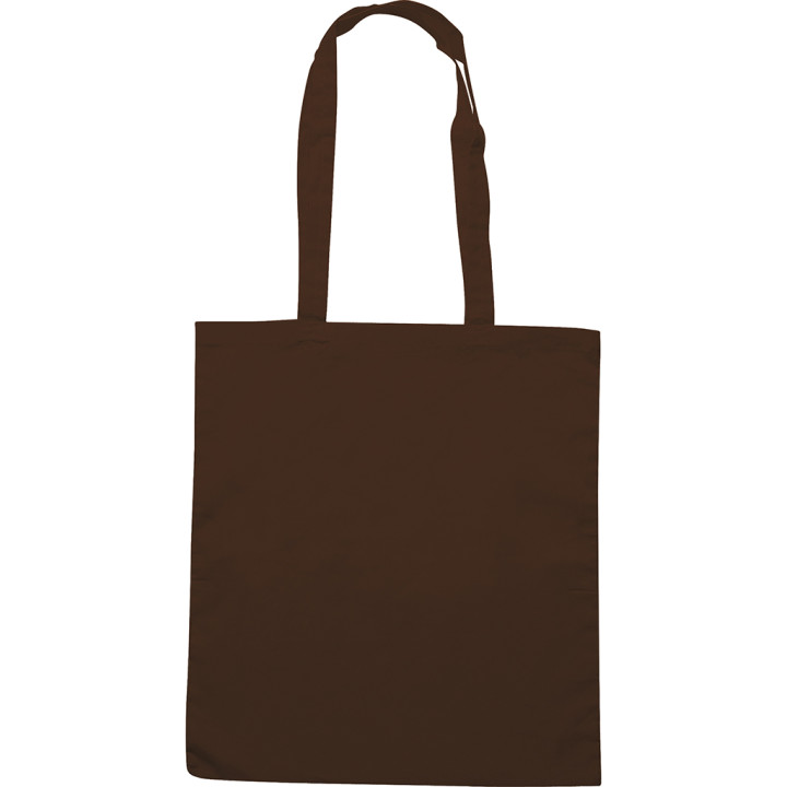 Bolsa shopping 100% algodón asa larga