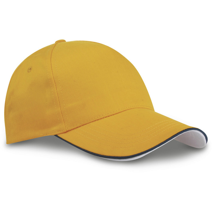 Gorra 5 paneles bandera italiana