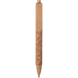 Bolígrafo en corcho, paja de trigo y abs
