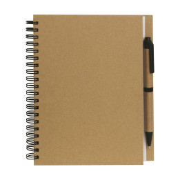 Libreta ecológica con bolígrafo