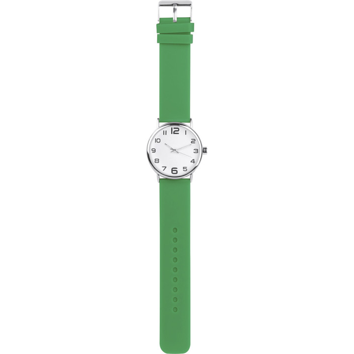 Reloj analógico personalizable metal/silicona