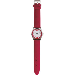 Reloj analógico personalizable metal/silicona