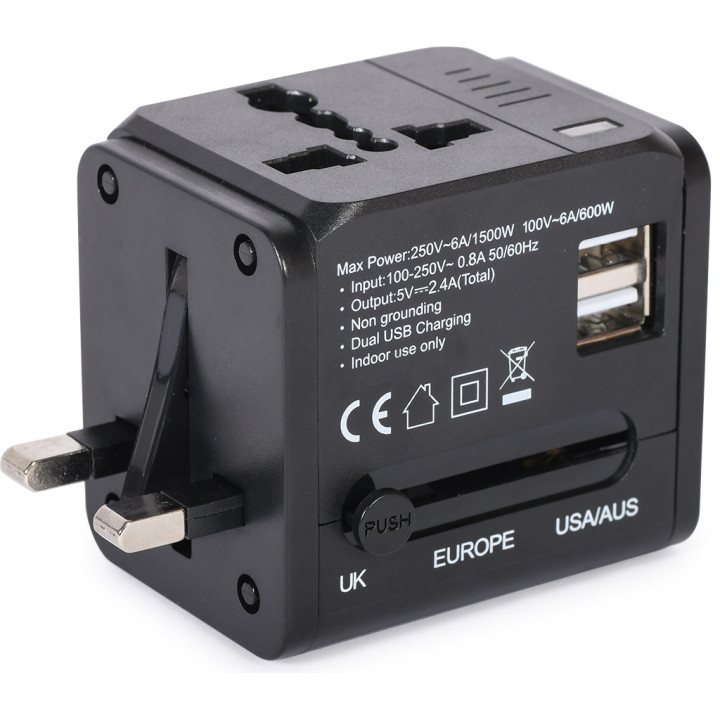 Adaptador de corriente universal