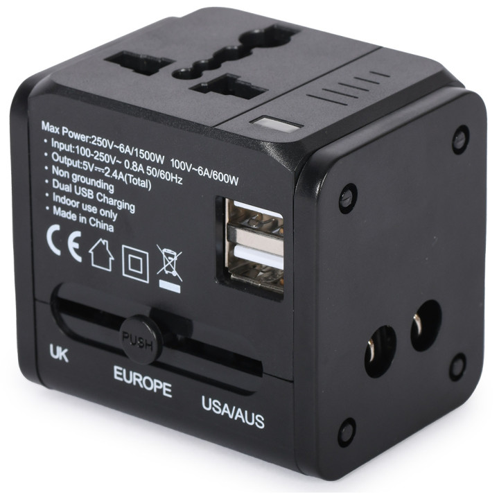 Adaptador de corriente universal