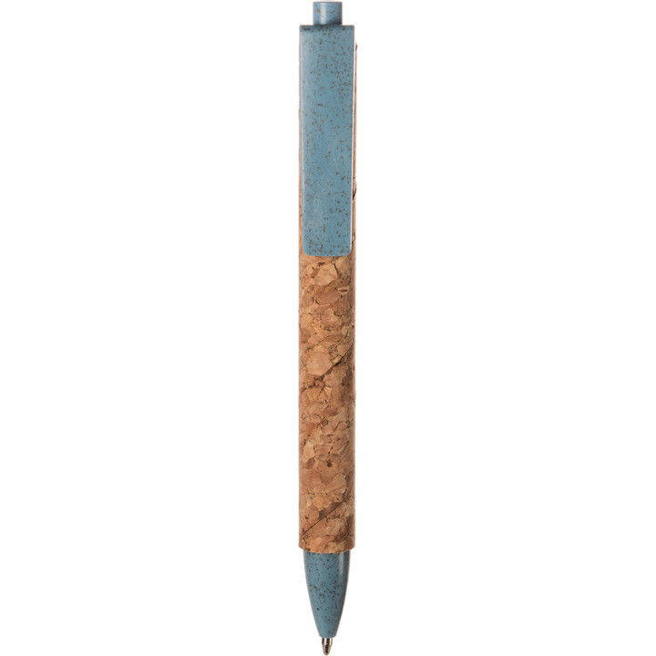 Bolígrafo en corcho, paja de trigo y abs