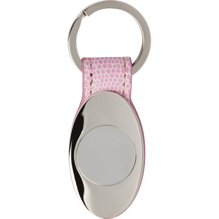 Llavero metal/pu