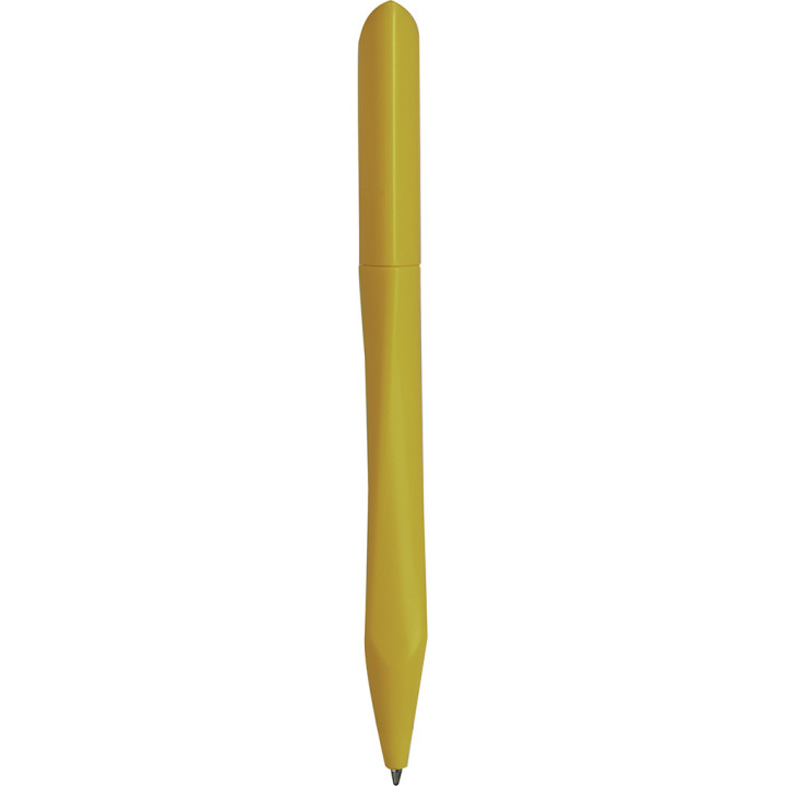 Bolígrafo de plástico con cierre rotación