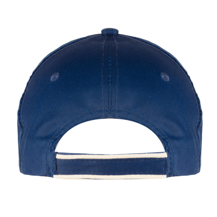 Gorra 6 paneles 65% poliéster/35% algodón