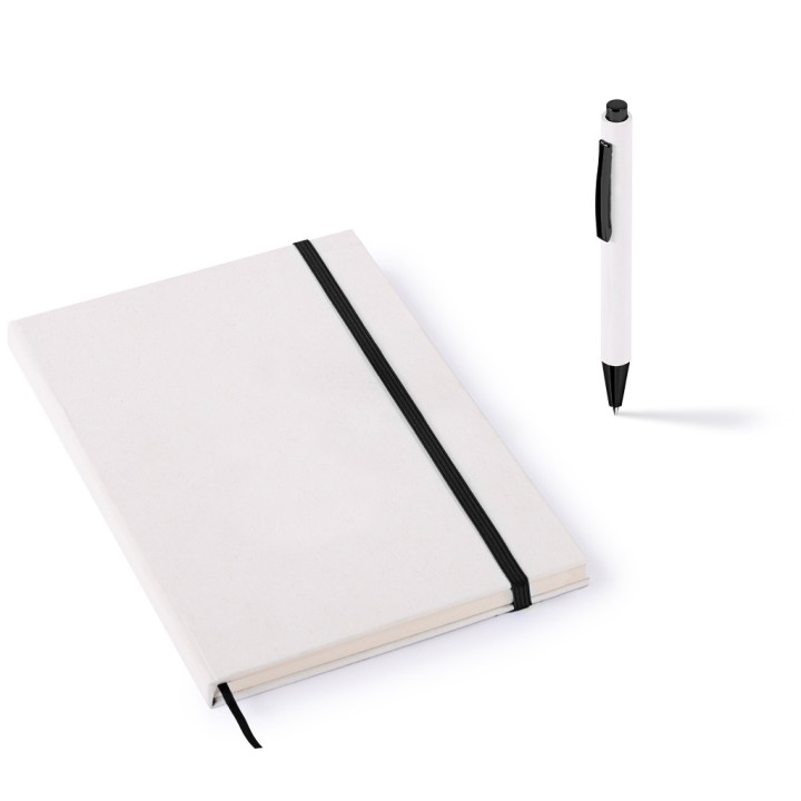 Set de escritura de cartón de leche